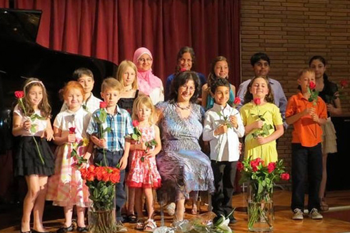 Recital with our Academy teacher